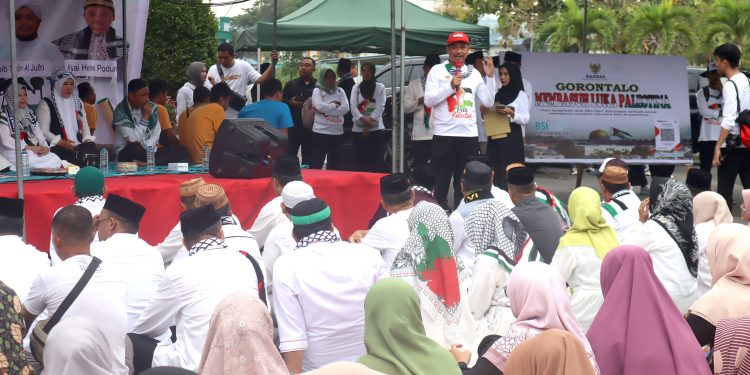 Baznas Bone Bolango Berhasil Kumpulkan Rp138,3 Juta Donasi untuk Warga Palestina