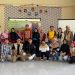 Mahasiswa MSIB Bone Bolango saat foto bersama usai peluncuran website Desa Ulantha