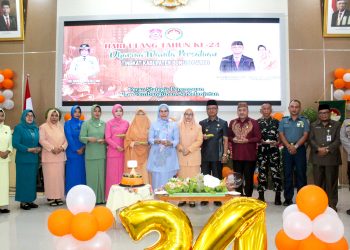 Merlan Berharap DWP Bone Bolango Semakin Mandiri Sebagai Organisasi Istri ASN