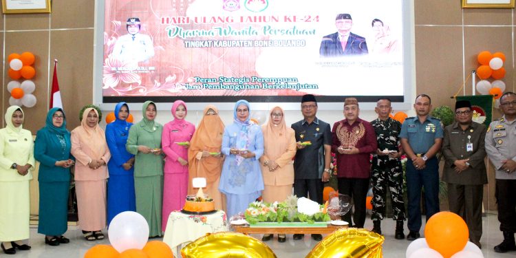 Merlan Berharap DWP Bone Bolango Semakin Mandiri Sebagai Organisasi Istri ASN