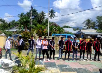 Nongkrong Saat Jam Belajar, Belasan Pelajar SMK Terjaring Razia Satpol PP Bone Bolango