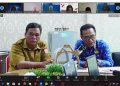 Staf Ahli Bidang SDM dan Kebudayaan Bone Bolango, Kristanto Ruchban saat mengikuti acara On-Boarding Mitra MSIB, Senin (19/2/2024).