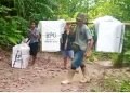 12 Jam Terjang Hutan TNBNW Untuk Pesta Demokrasi di Pinogu