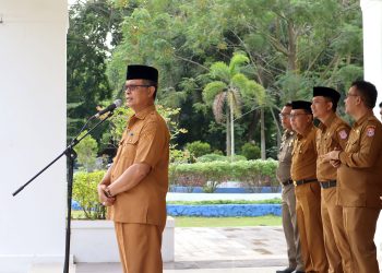 Jelang Pemilu Serentak Sekda Ishak Ntoma Ajak Warga Gunakan Hak Pilih