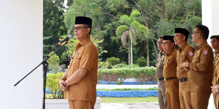 Jelang Pemilu Serentak Sekda Ishak Ntoma Ajak Warga Gunakan Hak Pilih