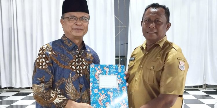 Ishak Ntoma Pensiun, Muhamad Yamin Abbas Ditunjuk Plt. Ketua Korpri Bone Bolango