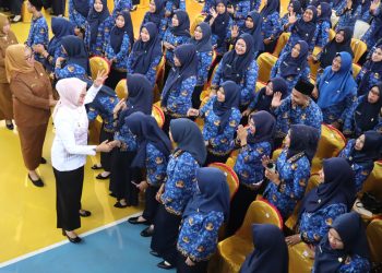 Resmi Dilantik, Bupati Merlan Sebut 366 PPPK Bone Bolango Orang Beruntung