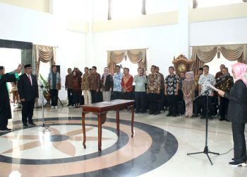 Penjabat Sekda Bone Bolango Diharapkan Bisa Desain Arah Pembangunan Daerah Untuk Pelayanan Masyarakat