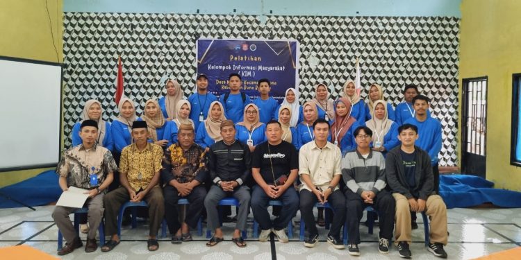 KIM Nusantara Desa Monano Dibekali Digital Marketing