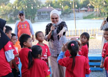 Camat Bonepantai : Hanya Merlan Uloli, Bupati Yang Tulus Ajak Puluhan Siswa Asal Desa Kemiri Melihat Keindahan Bone Bolango