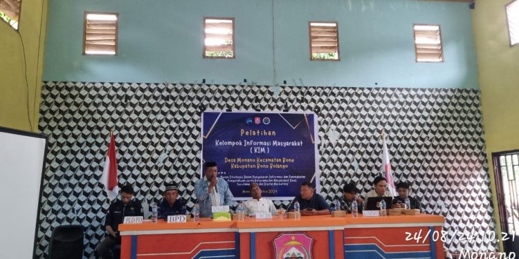 Kades Monano Tegaskan Tugas KIM Murni Pemberdayaan Informasi Bukan Alat Politik