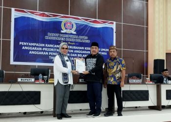 Bupati Merlan Sampaikan Pengantar Rancangan Perubahan KUA-PPAS APBD Tahun Anggaran 2024