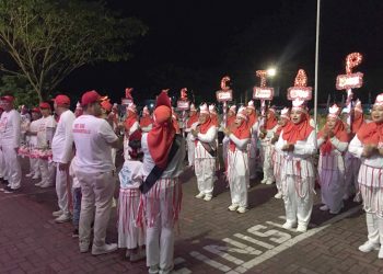 Ratusan Pengurus dan Kader PKK Bone Bolango Gembira Bersama di Jumbara 2024