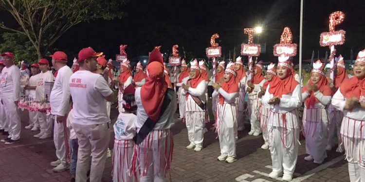 Ratusan Pengurus dan Kader PKK Bone Bolango Gembira Bersama di Jumbara 2024