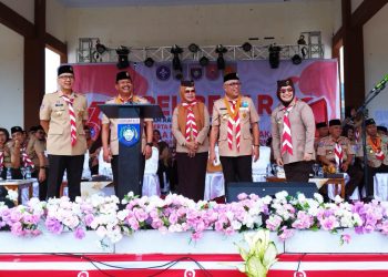 2.000 Peserta Ikut Kemah Bela Negara di Bumi Perkemahan Alun-Alun Bone Bolango