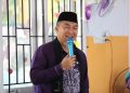 Pjs Bupati Budiyanto Sidiki saat memberikan sambutan pada kegiatan Audit Standarisasi Lembaga Perlindungan Khusus Ramah Anak (LPKRA) oleh Kementerian PPPA di SDN 7 Tapa, Kamis (3/10/2024). (Foto Adit/Prokopim)