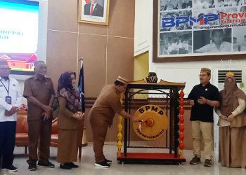 Pj. Sekda Reflin Buata Buka Sosialisasi Pencegahan Kekerasan Terhadap Perempuan dan Anak