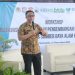 Pjs Bupati Bone Bolango, Budiyanto Sidiki saat memberikan sambutan pada kegiatan Workshop Konservasi Maleo Melalui Pengembangan Ekowisata Terpadu Berbasis Sumber Daya Alam Hayati yang dilaksanakan di Wadala Stabile Perintis, Kecamatan Suwawa, Jumat (15/11/2024). (F. Yudi/Prokopim)