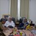 Bupati Merlan S. Uloli saat memimpin rapat pembahasan Agenda Bulan Dana PMI Bone Bolango di Ruang Rapat Bupati, Senin (20/1/2025). (Foto Tsamrotul Fikriyah Yusuf/Magang)