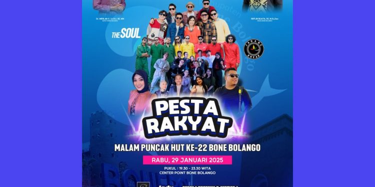 Yuk Ramaiakan Pesta Rakyat Peringatan HUT Bone Bolango ke-22