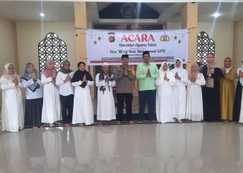 Ketua Baznas Bone Bolango Ajak Insan Kepolisian Jalankan Program Sedekah Jalanan