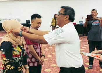 Aznan : Kasubag Perencanaan dan Staf Entry e-Monep Garda Terdepan Pelaksanaan Pelaporan Penyerapan Anggaran