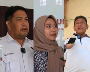 Masyarkat Bone Bolango saat diwawancarai Tim Diskominfo terkait harapan untuk Bupati dan Wakil Bupati periode2025-2030