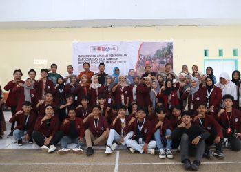 Wujudkan Desa Tangguh Bencana, Puluhan Mahasiswa KKN UNG di Bonepantai Ciptakan Empat Aplikasi Kebencanaan