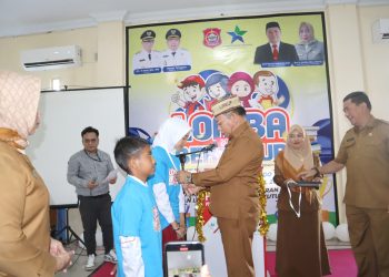 Wabup Risman Nilai Lomba Bertutur Upaya Tingkatkan Kemampuan Berbahasa dan Minat Baca Anak