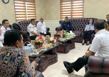 Temui Ketua PN Gorontalo, Bupati Ismet Bahas Persoalan Waduk Bulango Ulu