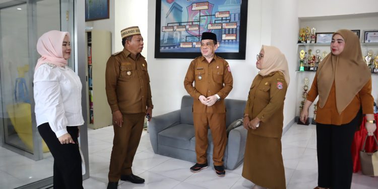 Wabup Risman Tolingguhu Kunker Perdana di Kecamatan Bulango Selatan
