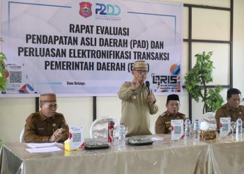 Bupati Ismet Tegaskan Capaian PAD Bagian Penting Dalam Menunjang APBD Bone Bolango