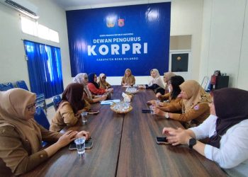 Rapat Perdana, DWP Unit Dinas Kominfo Bone Bolango Bahas Pembentukan Pengurus Baru