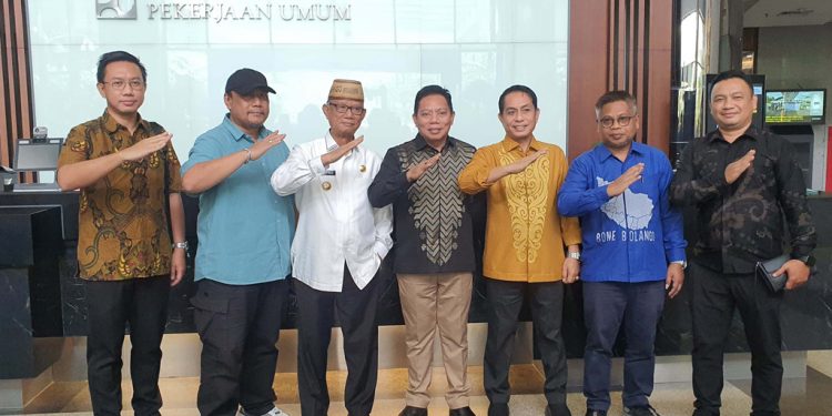 Ismet Mile Berharap Dukungan Pusat Untuk Pembangunan Infrastruktur di Bone Bolango