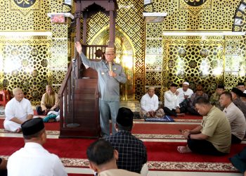 Bupati Ismet Mile Kembalikan Status Masjid Al-Marhamah Suwawa Jadi Masjid Agung Bone Bolango