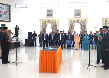 Iwan Mustapa Resmi Dilantik Jadi Sekda Bone Bolango