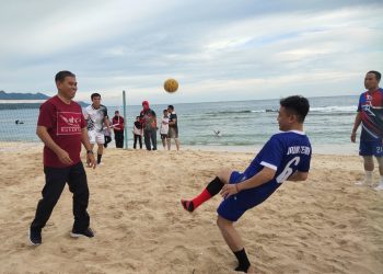 Bone Bolango Bersiap Jadi Calon Tuan Rumah Kejuaraan Sepak Takraw Pantai