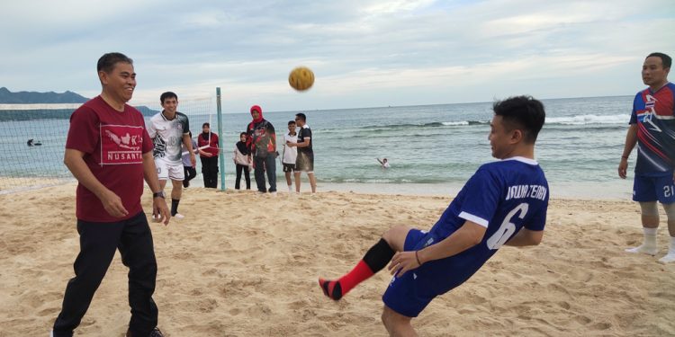 Bone Bolango Bersiap Jadi Calon Tuan Rumah Kejuaraan Sepak Takraw Pantai