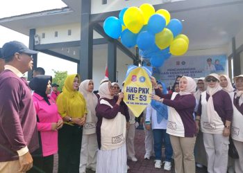 Semarak HKG PKK di Bone Bolango, Lomba Yel-Yel Cegah Stunting Pukau Bupati dan Wakil Bupati