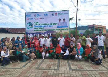 Peringati HLHS 2025, IRIS Pimpin Apel Bersama dan Aksi Bersih Sampah Plastik di Kawasan Center Point Bone Bolango
