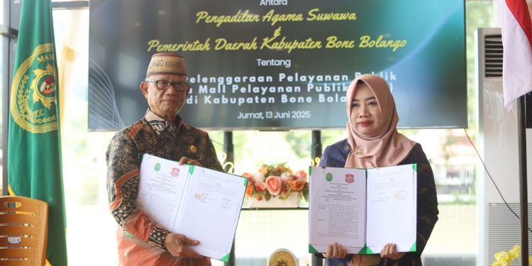 Pemkab Bone Bolango – Pengadilan Agama Suwawa Jalin Kerja Sama Permudah Pelayanan Masyarakat
