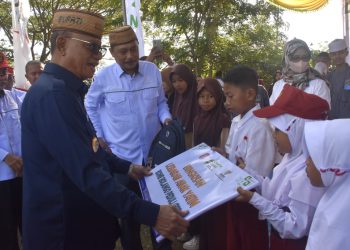 Rayakan Hari Anak Nasional, Baznas Bone Bolango Santuni 300 Anak Yatim