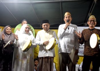 Wabup Risman Launching Program Sholli Alaihim Baznas Bone Bolango