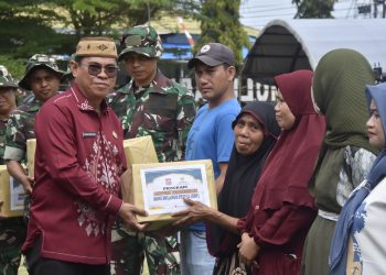Baznas Bone Bolango Salurkan Bantuan Kemanusiaan Bagi Warga Kurang Mampu