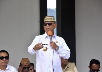 Gerak Jalan Jadi Spirit HUT Kemerdekaan RI di Bone Bolango