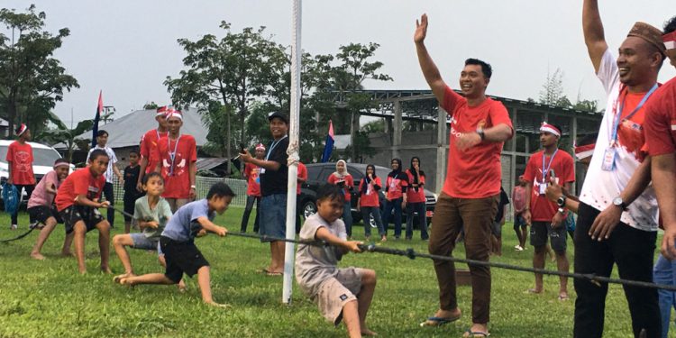 Seru! Pemuda Penggerak di Bone Bolango Gelar Lomba HUT RI, Total Hadiah Rp5 Juta dan Doorprize Kulkas