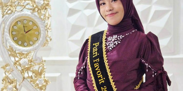 Putri Kadis Kominfo Bone Bolango, Miswa Maritza Bempah Raih Gelar Putri Favorit SMANSA Gorontalo 2025