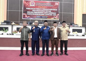 Riang Gembira di Jalanan Rindang, Lomba Gerak Jalan Bone Bolango Jadi Pesta Rakyat Penuh Warna