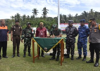 TMMD ke-125 di Dusun Waolo Sukses, Danrem 133/NW Ucapkan Terima Kasih