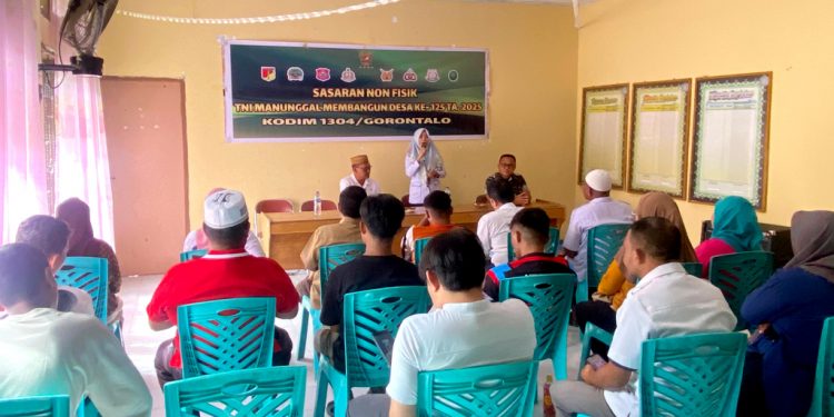 TMMD ke-125 Kodim 1304 Gorontalo Angkat Potensi Lokal dan Perkuat UMKM di Kabila Bone